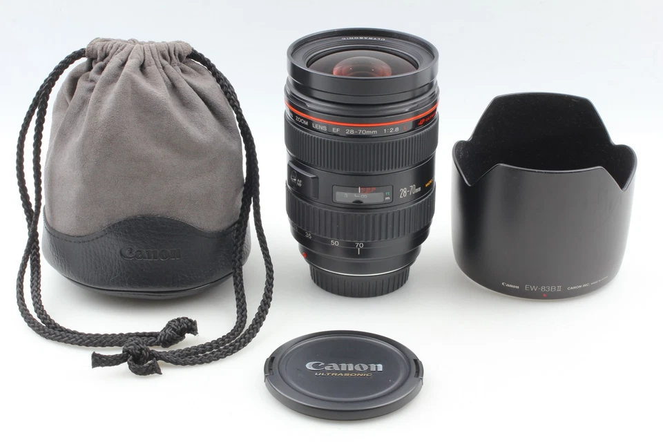 [Near MINT+++ w/ Hood Case] Canon EF 28-70mm f/2.8 L USM AF Zoom Lens From JAPAN - Image 4 of 4