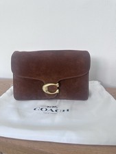 Coach Tabby Shoulder Bag Smooth Leather Suede