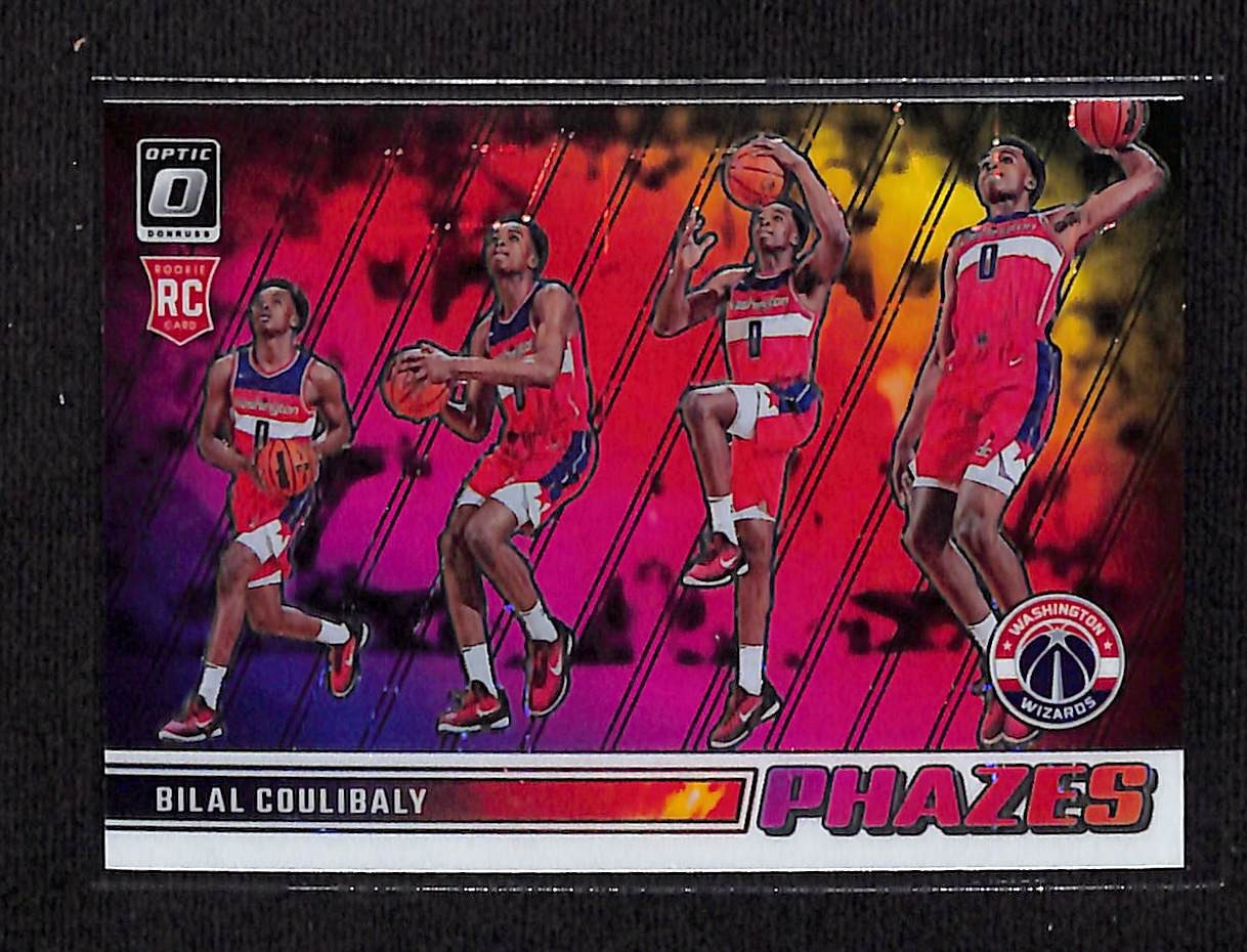 2023-24 Donruss Optic Phazes #11 Bilal Coulibaly - NM/MT+ RC