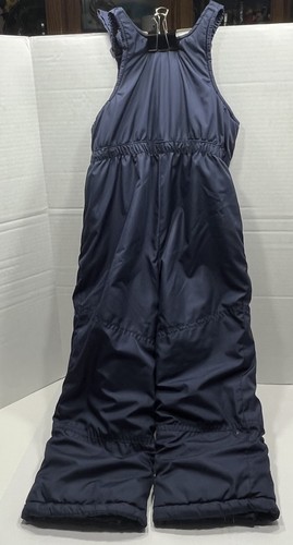 Oshkosh B'Gosh Bib Overalls Snow Pants Kids Size 5/6M Navy Blue Winter Skiing - Picture 3 of 9