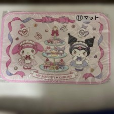 My Melody Kuromi Sweets Mat Pink Character Room Decor Used