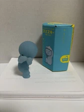 Smiski Bath Series Not Looking Covered Eyes Figure Blue Glow In The Dark