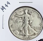 1944 50C Walking Liberty Half Dollar. #1578