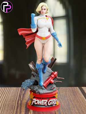 #ad #ad Power Girl DC 3D Print Figure Model Kit – Unpainted Unassembled GK Statue $99.99