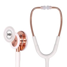 Medical Stethoscope Single-piece Tunable Diaphragm Stainless Steel for Doctors