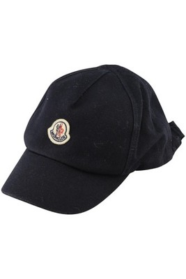 Moncler Hut/Mütze Damen Kopfbedeckung Mütze Gr. 2XS Baumwolle Marine... #ig02zke