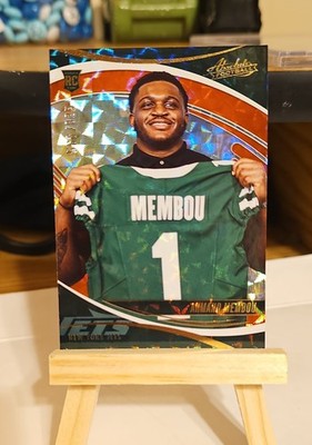 2025 Panini Absolute - Rookies Armand Membou #105 Orange Mosaic /825 (RC)