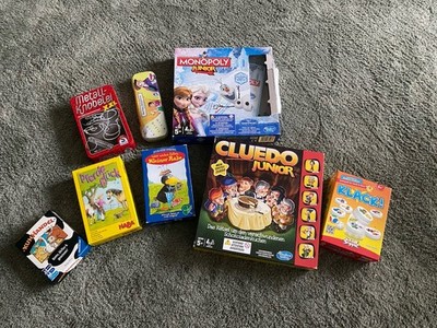 Cluedo, Monopoly Junior, Pferdeglück Konvolut Brettspiele ab 3 Jahre