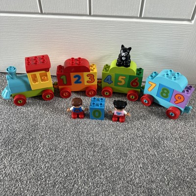 Lego Duplo 10847 Number Train 100% complete without box - Main Image