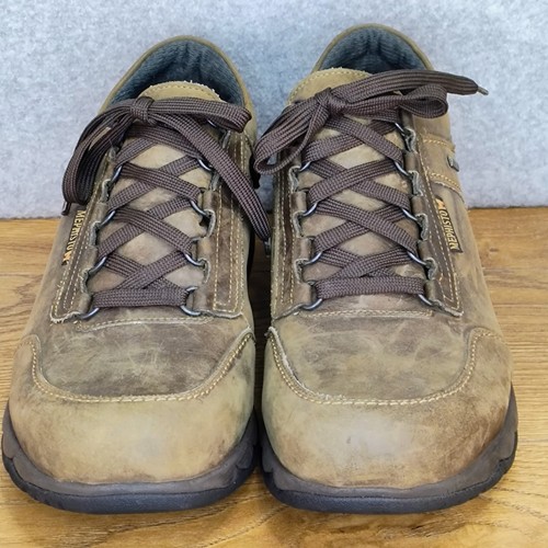 Mephisto Men's Slacker Shoes 11.5 M GORE-TEX Distressed Tan Leather Comfort - Picture 6 of 15