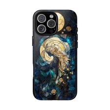 Serene Goddess Stained Glass  Custom Phone Case for iPhone/Galaxy/Pixel