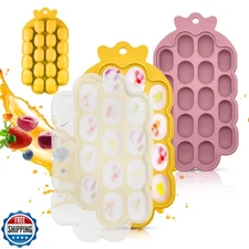O’doe Baby Food Freezer Trays | BPA-Free, Food-Grade Silicone Freezer Molds w