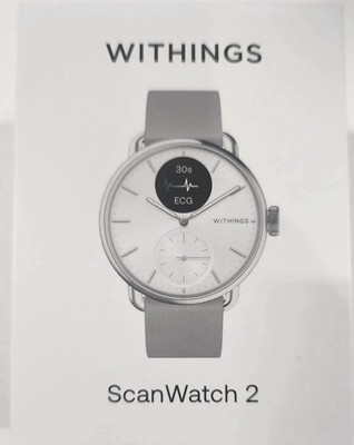 Withings ScanWatch 2 Advanced Hybrid Smartwatch Features ECG 38mm