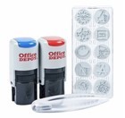 Office Depot® Brand Self-Inking Kit, Teacher, Blue/Red — photo 1