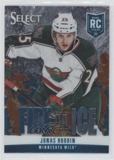 2013-14 Panini Select Fire on Ice Rookies Blue Jonas Brodin #FR-18 1k9