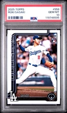 2025 Topps Roki Sasaki #558 PSA 10
