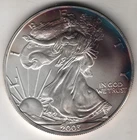 2003 WALKING LIBERTY AMERICAN EAGLE .999 FINE SILVER DOLLAR COIN 1oz. $1 USA A