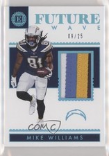 2018 Panini Encased Future Wave Materials Sapphire 9/25 Mike Williams #FW-26 5w7