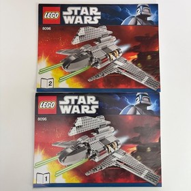 Lego Emperor Palpatine's Shuttle 8096 Star Wars 100% Complete Set Skywalker Box