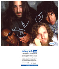 'Spin Doctors' Band Signed 8x10 Photo 'Chris Barron, Aaron & Eric' ACOA