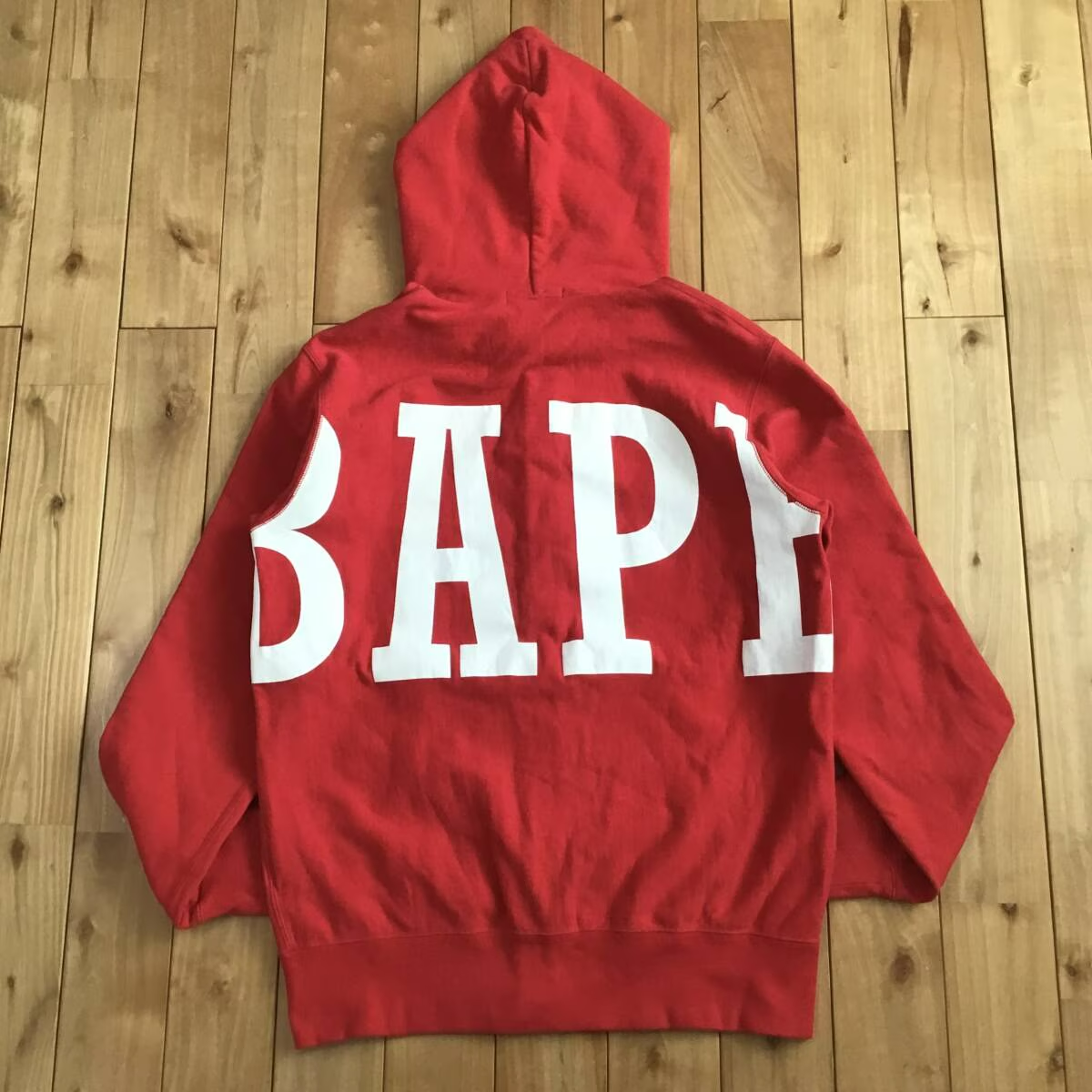 A BATHING APE BAPE スター ポロシャツ XL 赤 A Bathing Ape classic BAPE STA polo shirt Red × Dark Brown Japan
