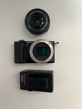 Sony Alpha a5000 Mirrorless Digital Camera with 16-50mm Lens Black