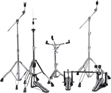 Mapex Mars 600 Series 5-piece Hardware Pack with Double Pedal - Chrome-plated