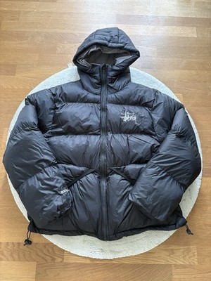 Stüssy Puffer Jacket   Schwarz   Größe M   Sehr guter Zustand