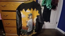 CUSTOM Tyler, The Creator Leather Bomber Jacket, Varsity/Letterman Style