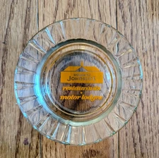 Howard Johnson's Restaurants Motor Lodges Glass Advertising Ashtray