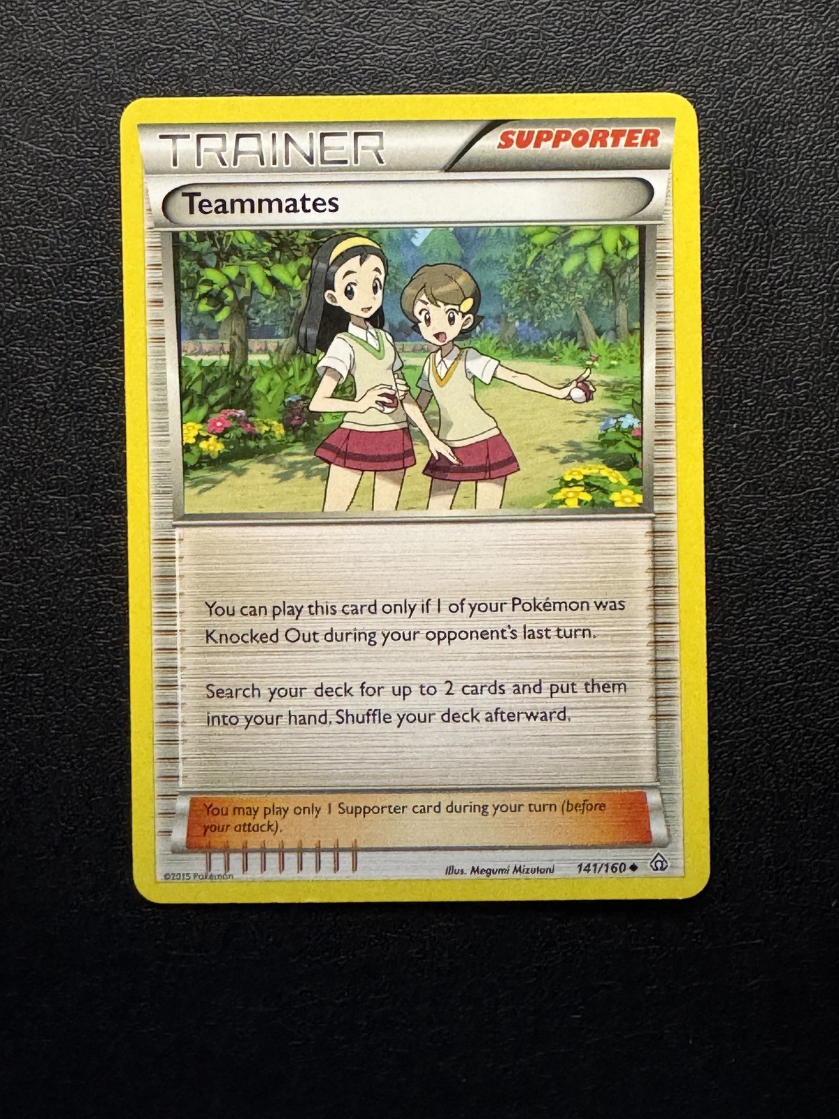 Teammates 141/160 Primal Clash Uncommon NM
