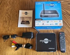 My SDA TV Model M10 Streaming Device Multimedia Android KitKat 4.4 Quad Core CPU