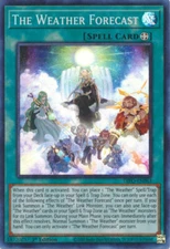 Yugioh! The Weather Forecast - DIFO-EN063 - Super Rare - 1st Edition Near Mint, 