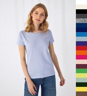 B&C Damen T-Shirt Organic E150 Baumwolle organisch Bio Öko-Tex TW02B NEU