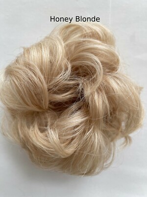 Messy Hair Bun Scrunchies Curly Hair Extension Made with HQ Synthetic Fiber