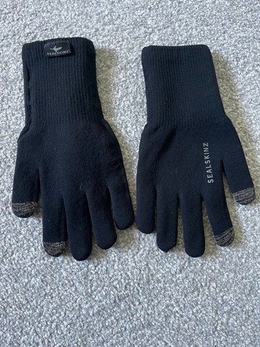 Sealskinz - Allwetter Ultra Grip gestrickte wasserdichte Handschuhe - Medium - kostenloser Versand