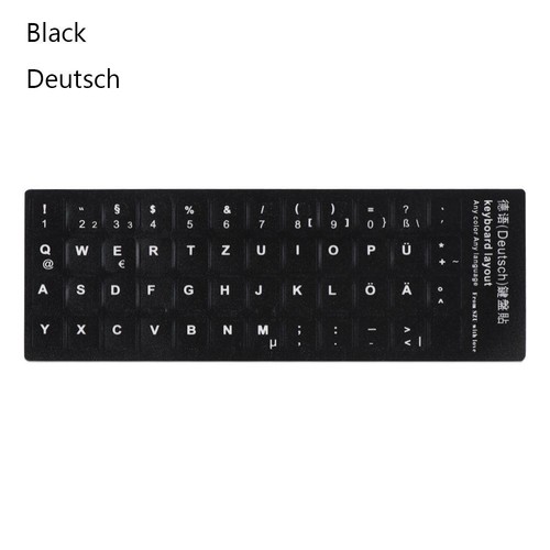 Spanisch Aufkleber mit Tastatur Alphabetische Anordnung Russischer Brief - Bild 14 von 28