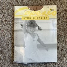 Capezio Studio Basics Footed Tight Girls LSN One - 4 Pairs