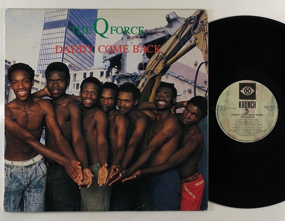 Q Force Daddy Come Back LP Krunch South Africa Rare Modern Soul Funk Album HEAR