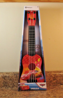 First Act Disney Cars 20'' Ukulele Guitar Musical Instrument NEW