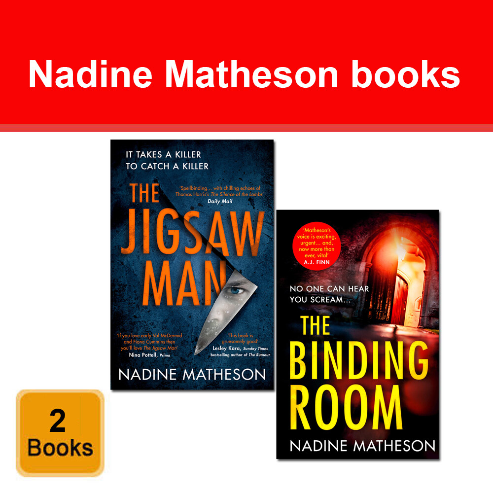 An Inspector Anjelica Henley Thriller Series 2 Books Set by Nadine Matheson Pack