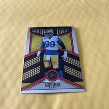2023 Legacy Aaron Donald Los Angeles Rams Chrome Under The Lights Free Shipping