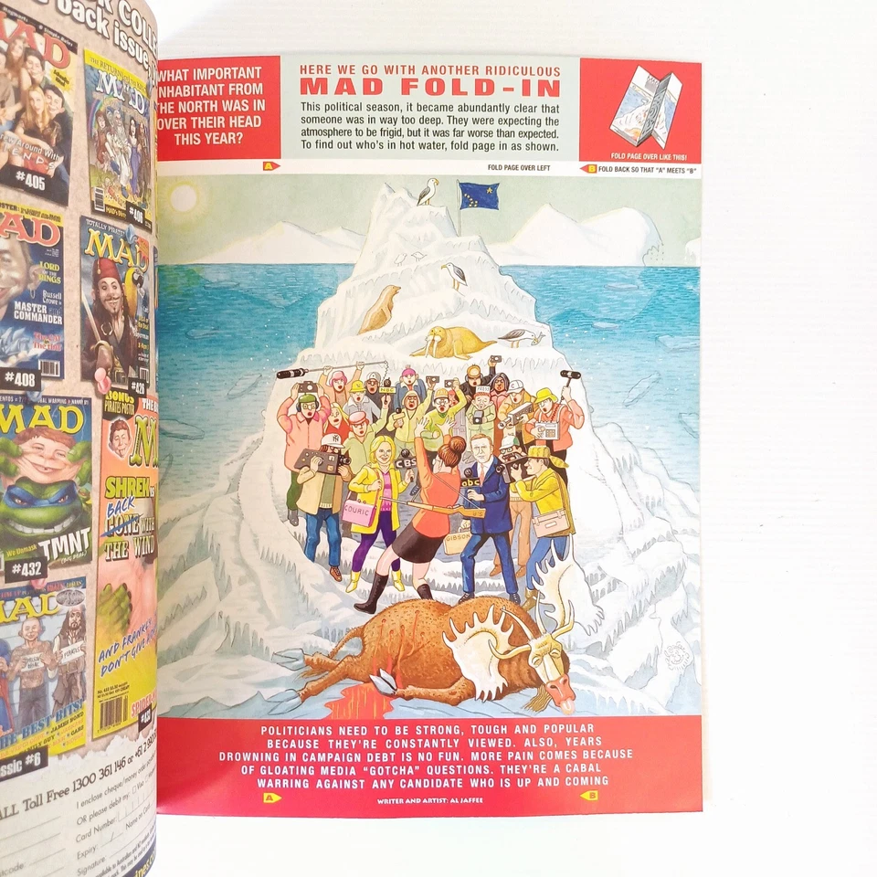 Australian MAD Magazine | Issue 452 | Britney Cover - Fold In Not Done - Image 3 of 4