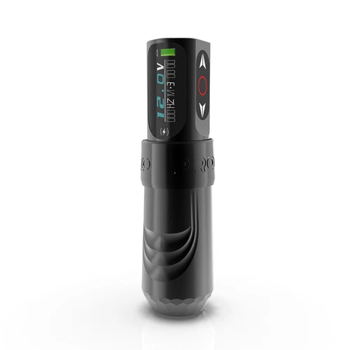 YILONG PRO Wireless Tattoo Machine Gun Professional Pen w/4.0mm Stroke+2 Battery image 14