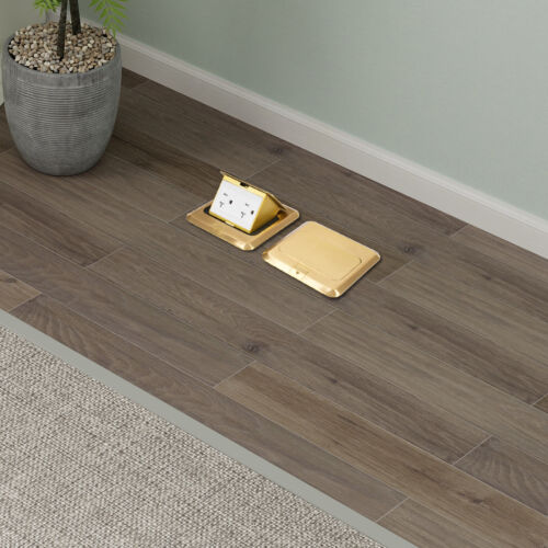 Pop-Up Floor Sockets, Pop Up Floor Outlet Sockets, 2PCS Hidden Sockets