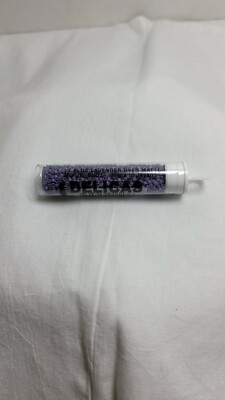 Miyuki Delica 11/0 - Opague Matte Dyed Lavender - 7.5 grams (DB0799)