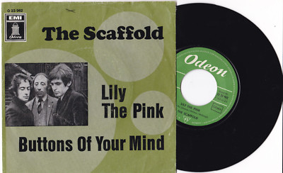 THE SCAFFOLD -Lily The Pink- 7'' 45 Odeon  Records (O 23 962)