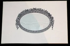 Elizabeth Bradley moiré fabric and zip 20" x 20" Cream Color 