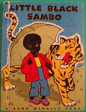 VINTAGE 1927 Hardback Childrens Book LITTLE BLACK SAMBO Rand McNally