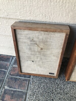 H*T様 80s  ベージュ×ブラウン Rare KLH Model Fourteen Speakers AS IS | eBay